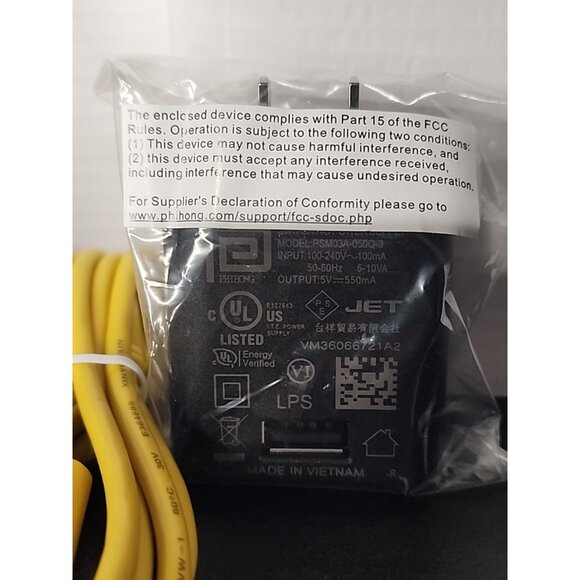 2 pack PHIHONG FREESTYLE 5V 0.55A AC Adapter USB Power Wall Plug charger - Picture 4 of 4